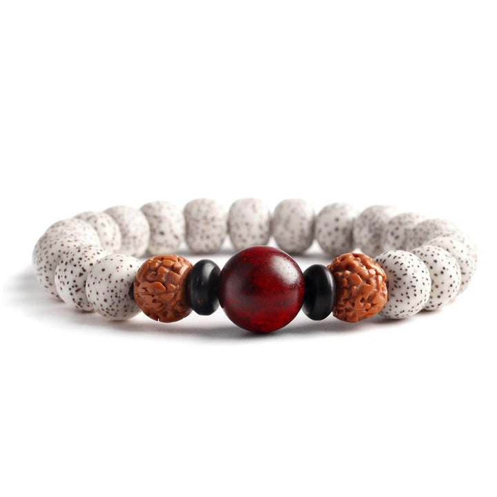 Beruhigungsarmband aus Bodhiwurzel-Sandelholz - Bracelet - TaoTempel